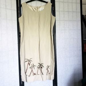 Studio I Women's Linen Blend Dress